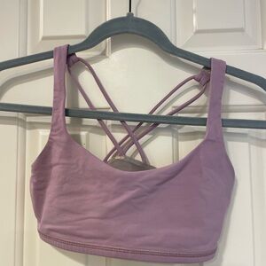 Lululemon Purple Crisscross Sports Bra
